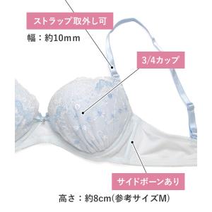 下着女性 上下セット ブラジャー ショーツセッ...の詳細画像3