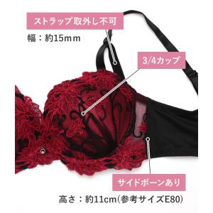 下着女性 上下セット ブラジャー ショーツセッ...の詳細画像3