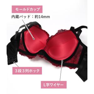 下着女性 上下セット ブラジャー ショーツセッ...の詳細画像4