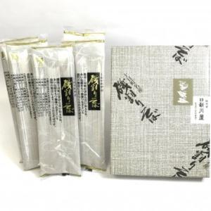 新川屋　磯割そば　200g　5把入　ギフト用　新潟県十日町市