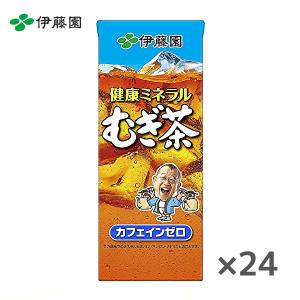 伊藤園 健康ミネラルむぎ茶 250ml紙パック×24本入｜sanchoku-support