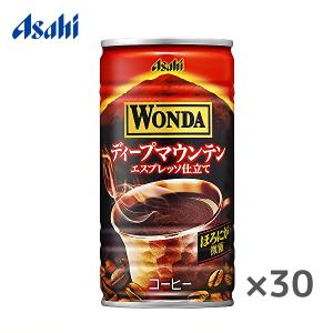 アサヒ ワンダ ディープマウンテン 185g缶×30本入 WONDA｜sanchoku-support