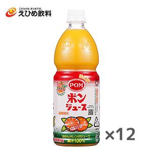 ポンジュース えひめ飲料 ポン グレープジュース 800mlPET×6本入 POM