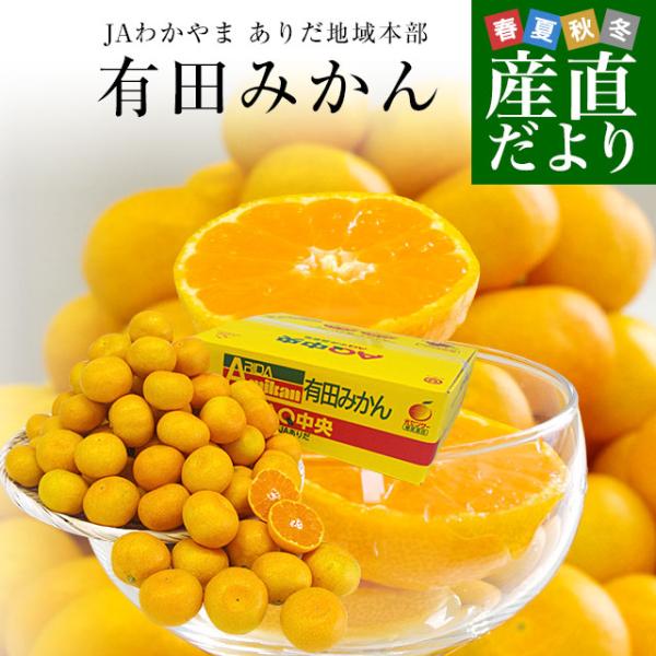 和歌山県より産地直送 JAわかやま ありだ地域本部 有田みかん 厳選の小玉 SからSSサイズ 5キロ...