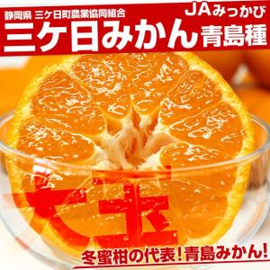 送料無料　静岡県産　JAみっかび 　三ケ日みかん　（青島種）　3Lサイズ　8キロ原体箱 ミカン　蜜柑