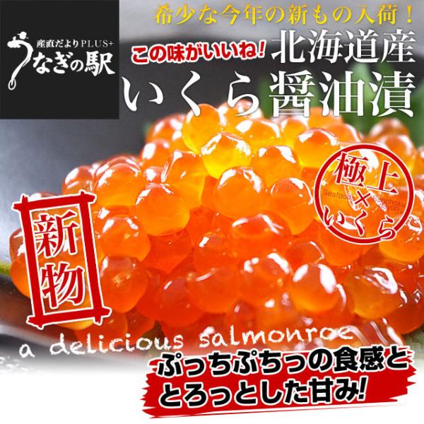 北海道産　いくら醤油漬 250g化粧箱　送料無料　イクラ 魚卵