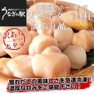 北海道より直送 北海道オホーツク産 天然ホタテ貝柱 ＜訳あり品＞ たっぷり1キロ 送料無料