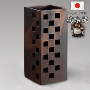 傘立て アンブレラスタンド 陶器製 ホワイト x ゴールド 白 金 モダン