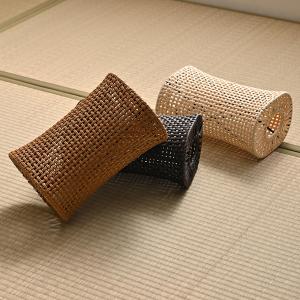 大島屋 枕 籐 まくら ラタン 硬めの枕 昼寝枕 快適 ムレない 天然素材