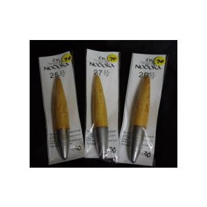 投げ釣り用特製木錘