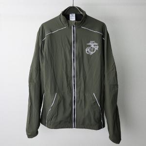 アメリカ海兵隊 トレーニングジャケットとパンツ セット MILITARY 実物 USED 米軍 米海兵隊 U.S.M.C. PT ランニング