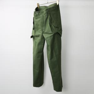 スウェーデン軍 M59 ワークカーゴパンツ グリーン コットンツイル