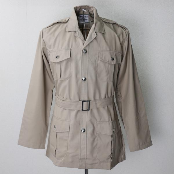 フランス軍. カーキ トロピカルジャケット[長袖]  仏軍 FRA 熱帯 アフリカ 植民地 ジャング...