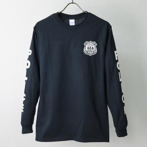 US. POLICE Tシャツ[NYPD POLICE] (ネイビー/白) アメリカンポリス LE