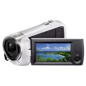 ソニー / ビデオカメラ / Handycam / HDR-CX470 / ホワイト / 内蔵メモリー32GB / 光学ズーム30倍 / HDR-CX｜sandistore