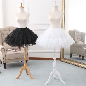 パニエ 黒 白 メイド服 大人ドレス用 lolita コスプレ