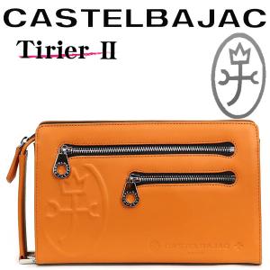 CASTELBAJAC カステルバジャック セカンドバッグ 牛革 /トリエII 