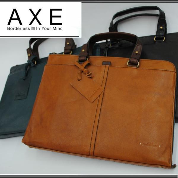 バッグ トートバッグ ビジネスバッグAXE クラッチ A４ジャスト /607511/