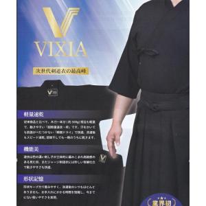 ミツボシ VIXIA ヴィクシア 紺 剣道袴の詳細画像2