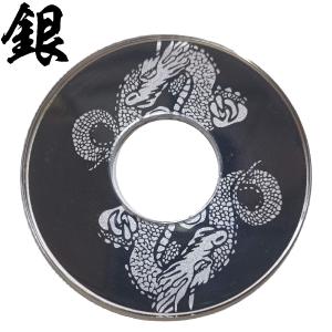 化粧鍔 龍 サイズ M・L ツバ つば 剣道竹刀の詳細画像3
