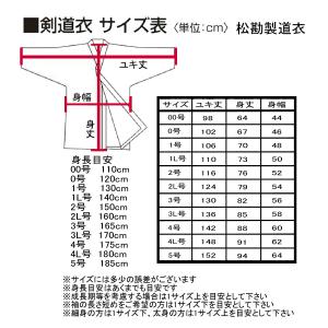 松勘工業 閃 HIRAMEKI NEXT剣道衣 道衣の詳細画像4