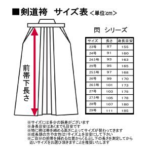 松勘工業 閃 HIRAMEKI NEXT袴 紺色の詳細画像3
