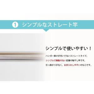 物干し竿 選べる2本セット 2.1〜3m ステ...の詳細画像2