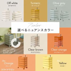 ワゴン キャスター付き 5段 3段 スライドワ...の詳細画像5