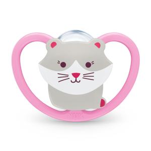 NUK おしゃぶりスペース/0-6カ月/こねこ