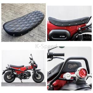 K-SPEED Diablo DAX125 DX023 ローダウン タックロールシート ダイヤカット ブラック DX125 DAX125 ダックス125｜sanfernando