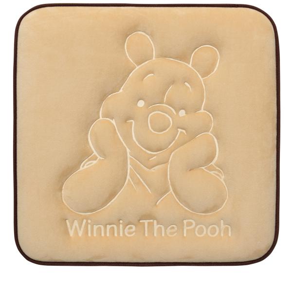 クッション シート シングル Winnie The Pooh くまのプーさん プレス 1枚 約45x...