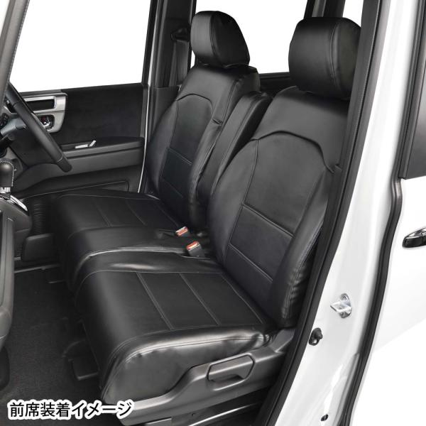 シートカバー ホンダ 軽自動車 N-BOX カスタム ベンチシート車 専用 JF3 JF4 R2.1...