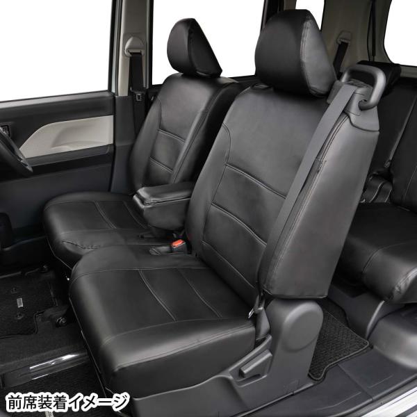 シートカバー ダイハツ 軽自動車 タント カスタム 専用 LA650S LA660S R4.11- ...