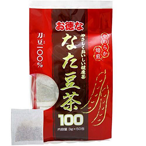 ユウキ製薬 徳用 なた豆茶 3g×50包 ティーバッグ 赤 健康茶 ノンカフェイン