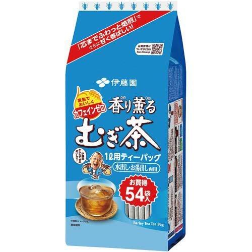 伊藤園 香り薫るむぎ茶ティーバッグ 54袋入×3