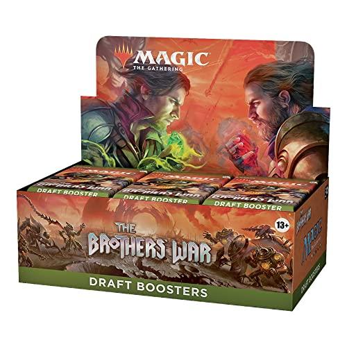 MTG マジック:ザ・ギャザリング 兄弟戦争ドラフト・ブースター 英語版 (BOX) 36パック入 ...