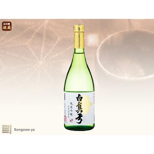 【蒲酒造場】白真弓 純米吟醸ひだほまれ　720ml　※お取寄※
