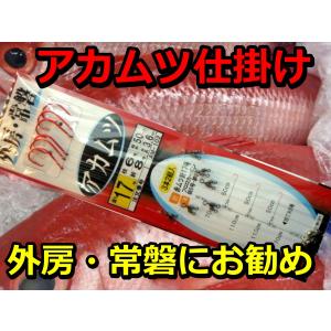 外房・常磐　　アカムツ　胴付き仕掛け　3本針　2組入　AM-102　海の駅