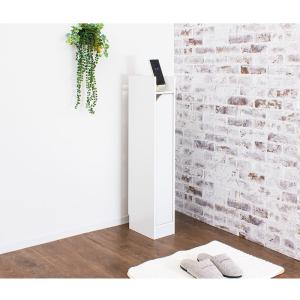 トイレットペーパー収納ラック スリム 幅15c...の詳細画像3
