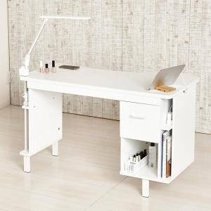 ネイルデスク 幅113.8×奥行60×高さ70cm 対面式 デスク ネイルテーブル