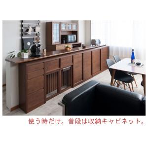 折りたたみ式 ペットケージ 幅90 木製 折り...の詳細画像4