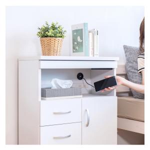 電話台 チェスト 完成品 おしゃれ 北欧 ルー...の詳細画像5