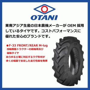 1本 F-33 12.4-28 8PR OTA...の詳細画像3