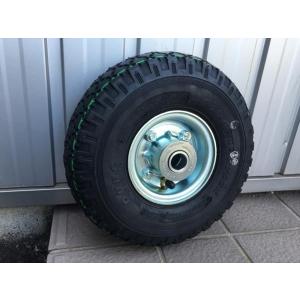 1本 UT 3.00-4 HL ノーパンク 車輪 ホイール付き タホハブレス