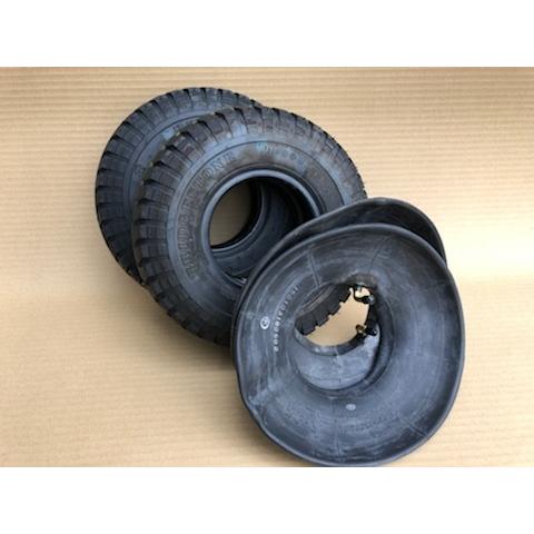 各2本 UL 3.50-5 6PR ブリヂストン タイヤ・チューブセット フォークリフト けん引台車...