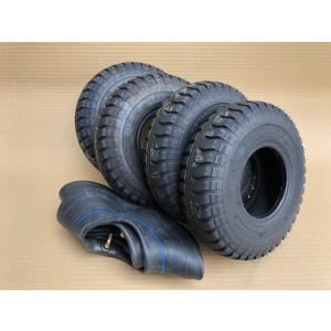 各4本 UL 3.50-5 6PR ブリヂストン タイヤ・チューブセット フォークリフト けん引台車...