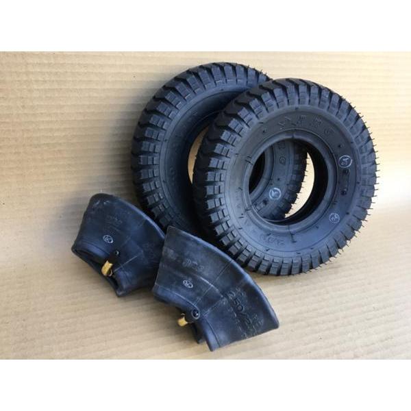 各2本 IRC IR 2.50-4 4PR タイヤ チューブ セット 井上ゴム U-lug パタン ...