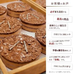 バースデーケーキ チョコレートケーキ 誕生日ケ...の詳細画像4