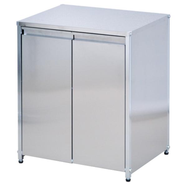 ダストボックス 分別 14L ごみ箱 ステンレス 2分別 幅50 奥行38 フタ付 ペール2個付 2...