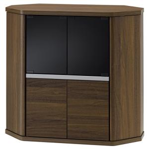 テレビボード ダークブラウン コーナー テレビ台 42インチ テレビ
